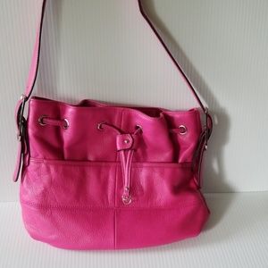 Tignanello leather shoulder bag (New-never used)